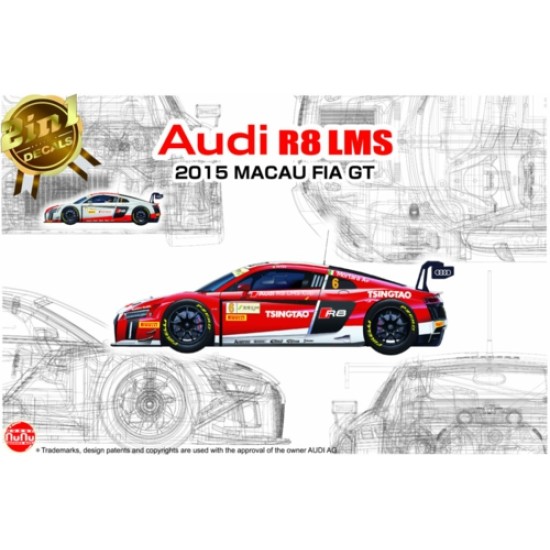 1/24 R8 LMS GT3 GP MACAU 2015 GP (PLASTIC KIT)