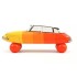 NV121581 - 1/12 CITROEN DS 19 ON BALLS SHADE OF ORANGE 1959