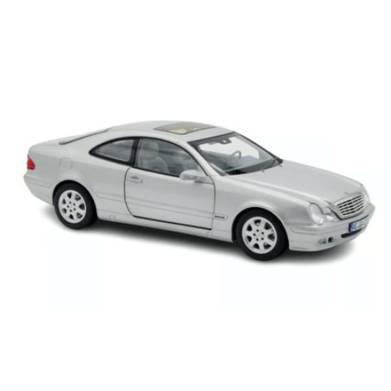 NV183335 - 1/18 2000 MERCEDES-BENZ CLK-CLASS - BRILLANT SILVER