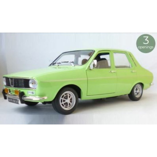 NV185247 -  1/18 1973 RENAULT 12 TS - LIGHT GREEN