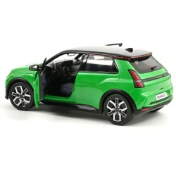 NV185502 - 1/18 2024 RENAULT 5 E-TECH 100% ELECTRIC - POP GREEN AND BLACK