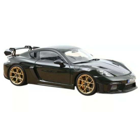 NV187250 - 1/18 2023 PORSCHE CAYMAN GT4 RS WITH WEISSACH PACK - BREWSTER GREEN NV187250 - 1/18 2023 PORSCHE CAYMAN GT4 RS WITH WEISSACH PACK - BREWSTER GREEN