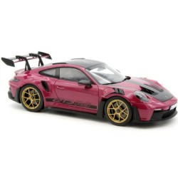 NV187370 - 1/18 2022 PORSCHE 911 GT3 RS WITH WEISSACH PACK - RUBY STAR PURPLE NV187370 - 1/18 2022 PORSCHE 911 GT3 RS WITH WEISSACH PACK - RUBY STAR PURPLE