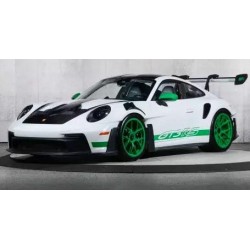 NV187372 - 1/18 PORSCHE 911 GT3 RS TRIBUTE TO CARRERA RS - WHITE AND PYTHON GREEN 2022 NV187372 - 1/18 PORSCHE 911 GT3 RS TRIBUTE TO CARRERA RS - WHITE AND PYTHON GREEN 2022