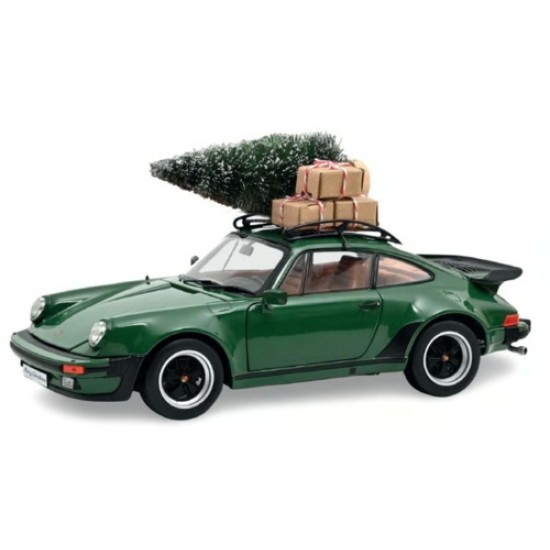 NV187669 - 1/18 1980 PORSCHE 911 TURBO 3.3 GREEN CHRISTMAS NV187669 - 1/18 1980 PORSCHE 911 TURBO 3.3 GREEN CHRISTMAS