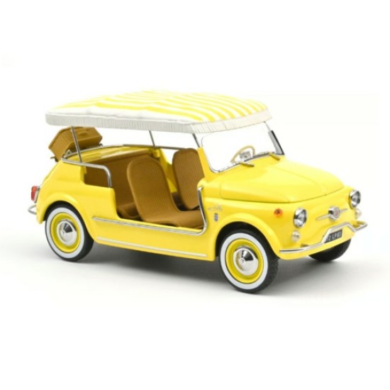 NV187790 - 1/18 1965 FIAT 500 JOLLY YELLOW