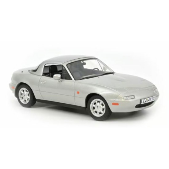 NV188023 - 1/18 MAZDA MX-5 1989 - SILVER