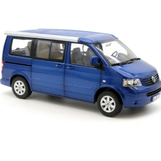 NV188607 - 1/18 2003 VW CALIFORNIA - RAVENNA BLUE METALLIC