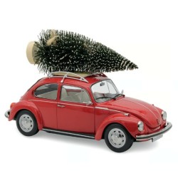 NV188678 - 1/18 1973 VW 1303 RED MERRY CHRISTMAS
