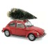 NV188678 - 1/18 1973 VW 1303 RED MERRY CHRISTMAS