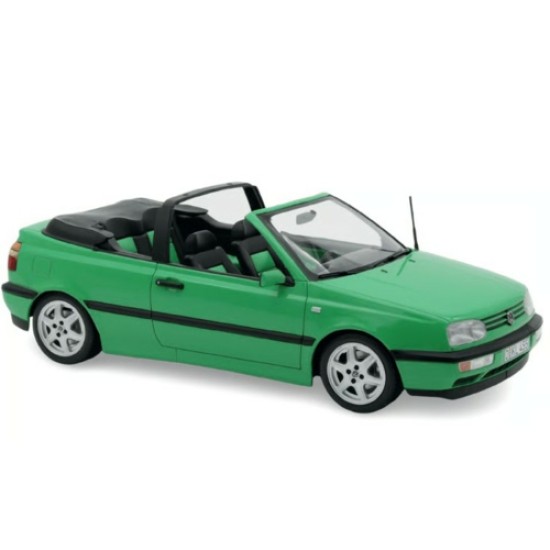 NV188695 - 1/18 1995 VW GOLF CABRIOLET SALSA GREEN NV188695 - 1/18 1995 VW GOLF CABRIOLET SALSA GREEN