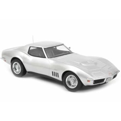NV189032 - 1/18 CHEVROLET CORVETTE COUPE 1969 - SILVER
