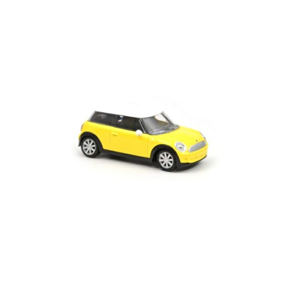 NV310519 - 1/64 2006 MINI COOPER ONE MELLOW YELLOW (MINI JET)