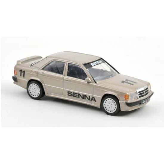 1/43 1984 MERCEDES 190E 2.3  - BEIGE METALLIC SENNA 351196