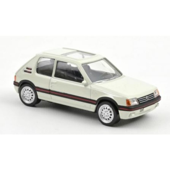 NV471738 -  1/43 1986 PEUGEOT 205 GTI  - MEIJE WHITE