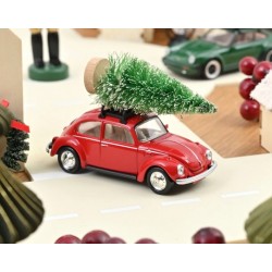 1/43 VW BEETLE 1973 - RED WITH CHRISTMAS TREE NV841006
