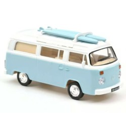 NV841108 - 1/43 VW COMBI T2B CAMPER VAN 1973 - PASTEL BLUE
