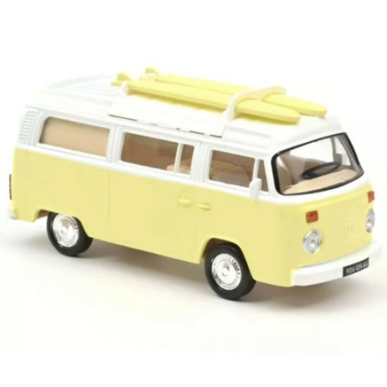 NV841109 - 1/43 VW COMBI T2B CAMPER VAN 1973 - PASTEL YELLOW NV841109 - 1/43 VW COMBI T2B CAMPER VAN 1973 - PASTEL YELLOW
