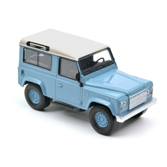 1/43 1995 LAND ROVER DEFENDER - BLUE AND WHITE 845107