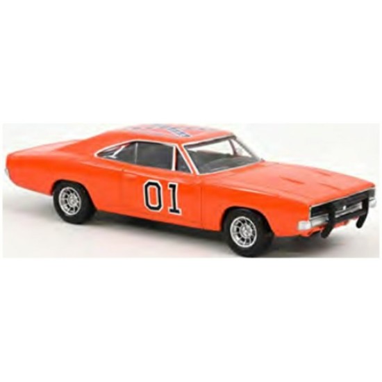 NV950003 - 1/43 DODGE CHARGER DUKES OF HAZZARD GENERAL LEE 1969