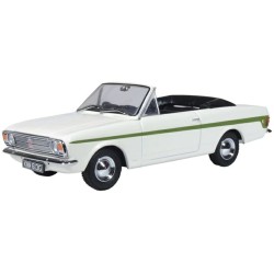 1/43 FORD CORTINA MKII CRAYFORD CONVERTIBLE ERMINE WHITE/GREEN 43CCC002 1/43 FORD CORTINA MKII CRAYFORD CONVERTIBLE ERMINE WHITE/GREEN 43CCC002
