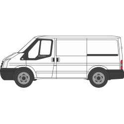 1/43 FORD TRANSIT MKV FROZEN WHITE 1/43 FORD TRANSIT MKV FROZEN WHITE