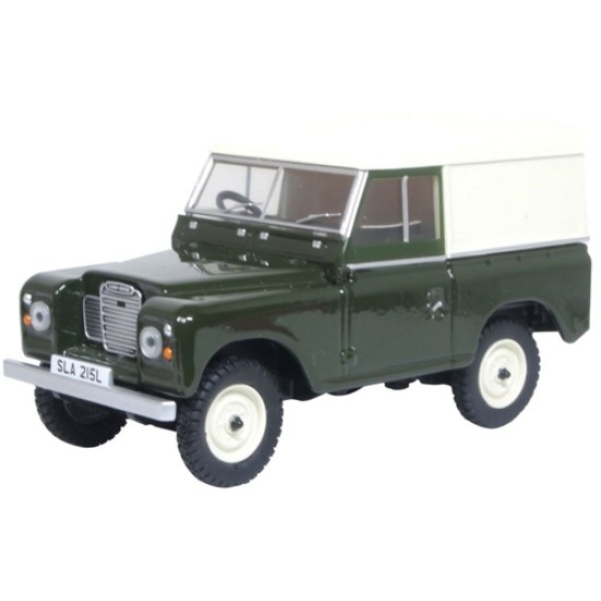 1/43 LAND ROVER SERIES III SWB HARD TOP BRONZE GREEN 43LR3S005