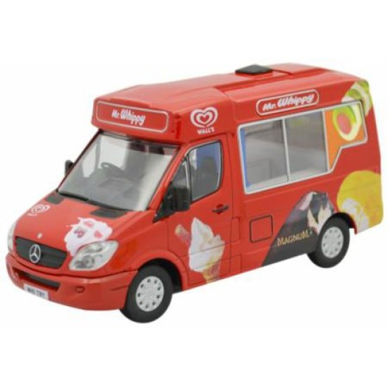 1/43 WALLS ICE CREAM WHITBY MONDIAL ICE CREAM VAN 43WM001