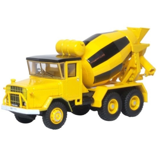 1/76 AEC 690 CEMENT MIXER YELLOW AND BLACK