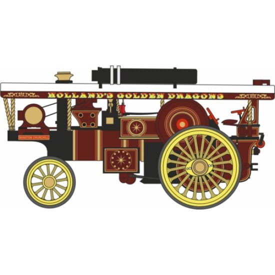 1/76 BURRELL SCENIC SHOWMANS LOCO WINSTON CHURCHILL