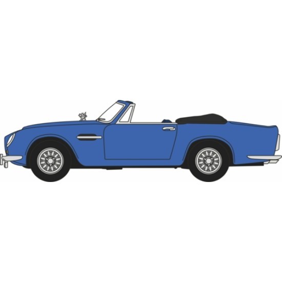 1/76 ASTON MARTIN DB6 MKII VOLANTE SEYCHELLES BLUE (KING CHARLES III)