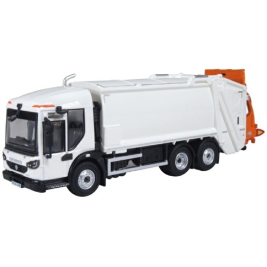 1/76 DENNIS EAGLE REFUSE TRUCK WHITE 76DE003