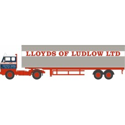 1/76 VOLVO F88 40FT BOX TRAILER LLOYDS OF LUDLOW