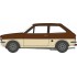 1/76 FORD FIESTA MK1 ROMAN BRONZE/CORDOBA BEIGE