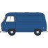 1/76 AUSTIN-MORRIS J4 VAN BLUE