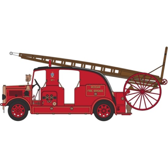 1/76 LEYLAND CUB FK7 REDCAR FIRE BRIGADE