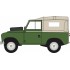 1/76 LAND ROVER SERIES 2A SWB CANVAS BRONZE GREEN