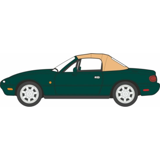 1/76 MAZDA MX5 MK1 (SOFT TOP) BRITISH RACING GREEN