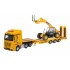 1/76 MERCEDES ACTROS SEMI LOW LOADER AND 531 70 LOADALL 76MB012