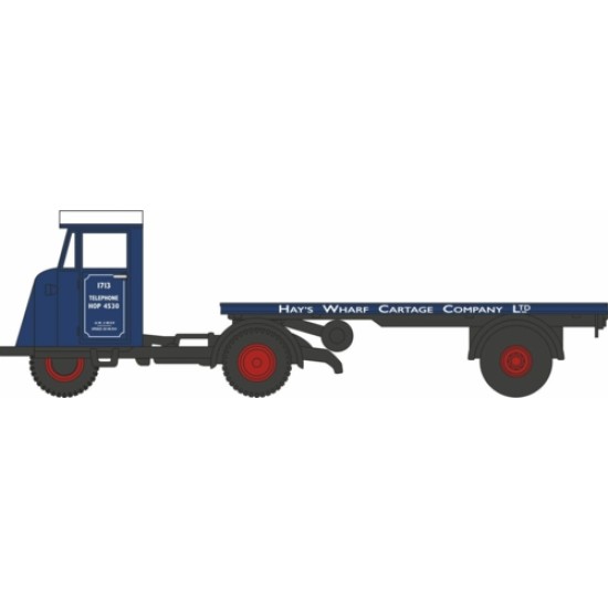 1/76 SCAMMELL MECHANICAL HORSE FLATBED HAYS WHARF CARTAGE CO. LTD.