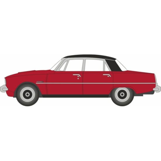 1/76 ROVER P6 BRIGADE RED