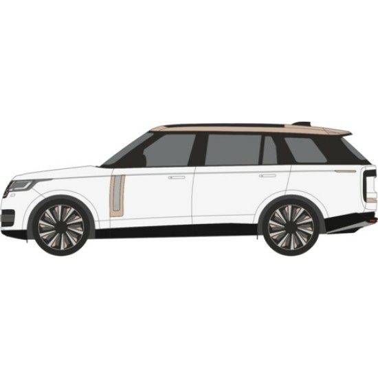 1/76 RANGE ROVER L460 LWB SV ICE WHITE/CORINTHIAN BRONZE