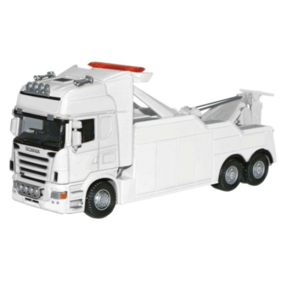 1/76 SCANIA TOPLINE RECOVERY TRUCK WHITE 76SCA03REC