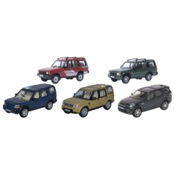 1/76 5 PIECE SET LAND ROVER DISCOVERY 76SET77 1/76 5 PIECE SET LAND ROVER DISCOVERY 76SET77