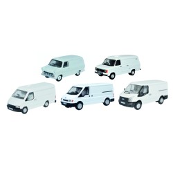 1/76 5 PIECE FORD TRANSIT SET (1/2/3/4/5) 76SET80 1/76 5 PIECE FORD TRANSIT SET (1/2/3/4/5) 76SET80
