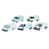 1/76 5 PIECE FORD TRANSIT SET (1/2/3/4/5) 76SET80