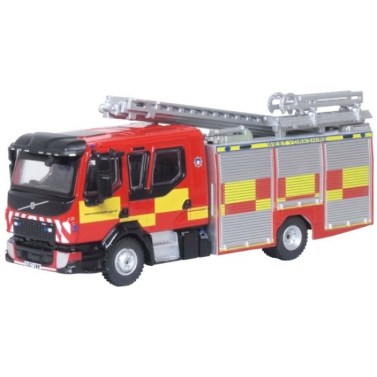 1/76 VOLVO FL EMERGENCY ONE PUMP LADDER WEST YORKSHIRE