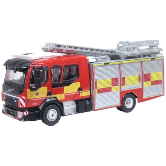 1/76 VOLVO FL PUMP LADDER SOUTH WALES FIRE AND RESCUE SERVICE 76VEO002