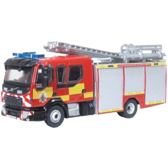 1/76 GREATER MANCHESTER F AND R SERVICE VOLVO FL EMERGENCY ONE PUMP 76VEO003