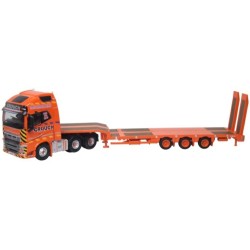 1/76 VOLVO FH4 GXL SEMI LOW LOADER CROUCH RECOVERY 76VOL4013